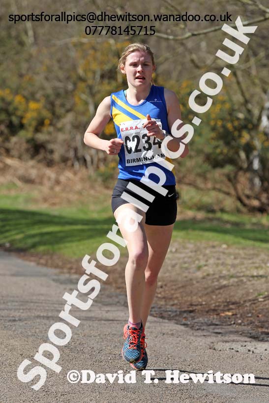 Womens 6 stage relay, Enlgish National 12 and 6 Stage Road Relays. Photo: David T. Hewitson/Sports for All Pics